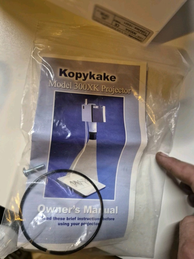 Kopykake Model 300XK Projector with Stand White