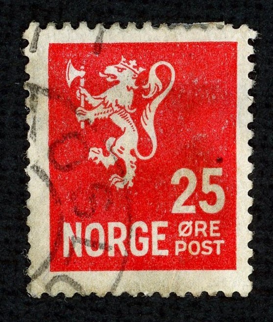 Stamp Norway, Scott # 120 used