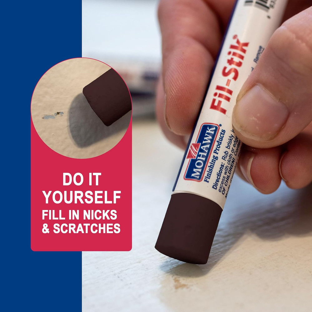 Fill Stick (Fil-Stik) Putty Sticks (Extra Dark Walnut)