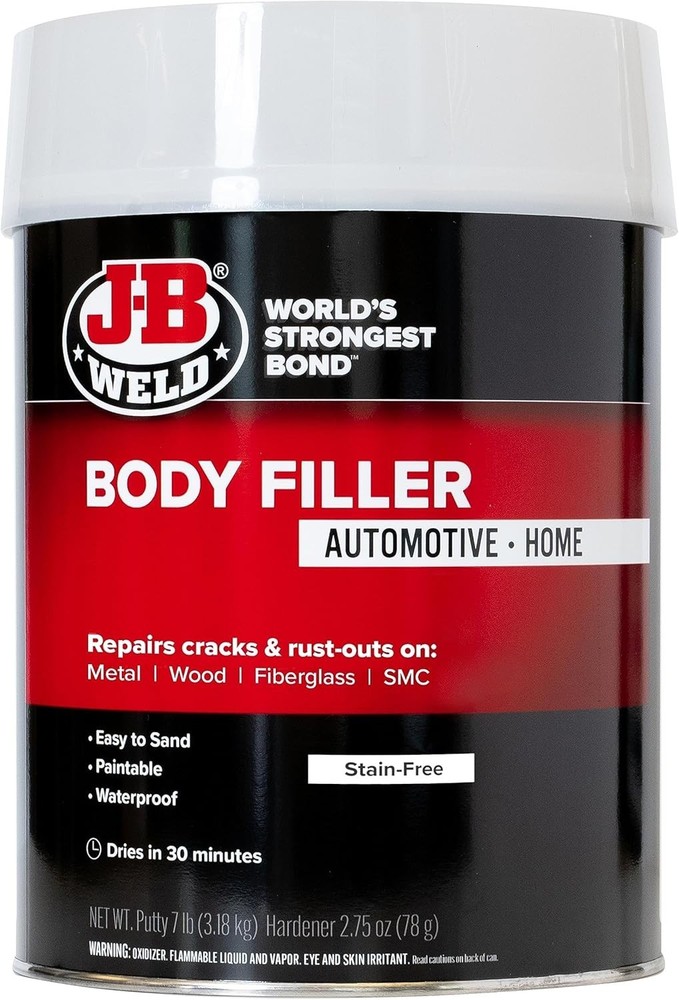 Rust Repair Filler - 1 Gallon - Sandable & Paintable