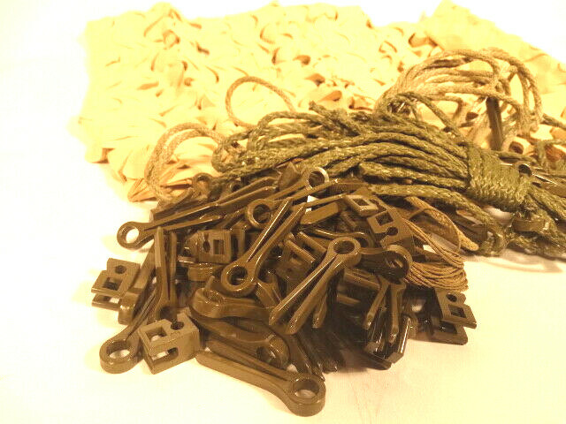 US Military Desert Camouflage Screening System Repair Kit