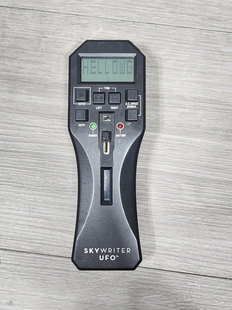 SKYWRITER UFO REMOTE CONTROL Rc Replacement Controller TESTED