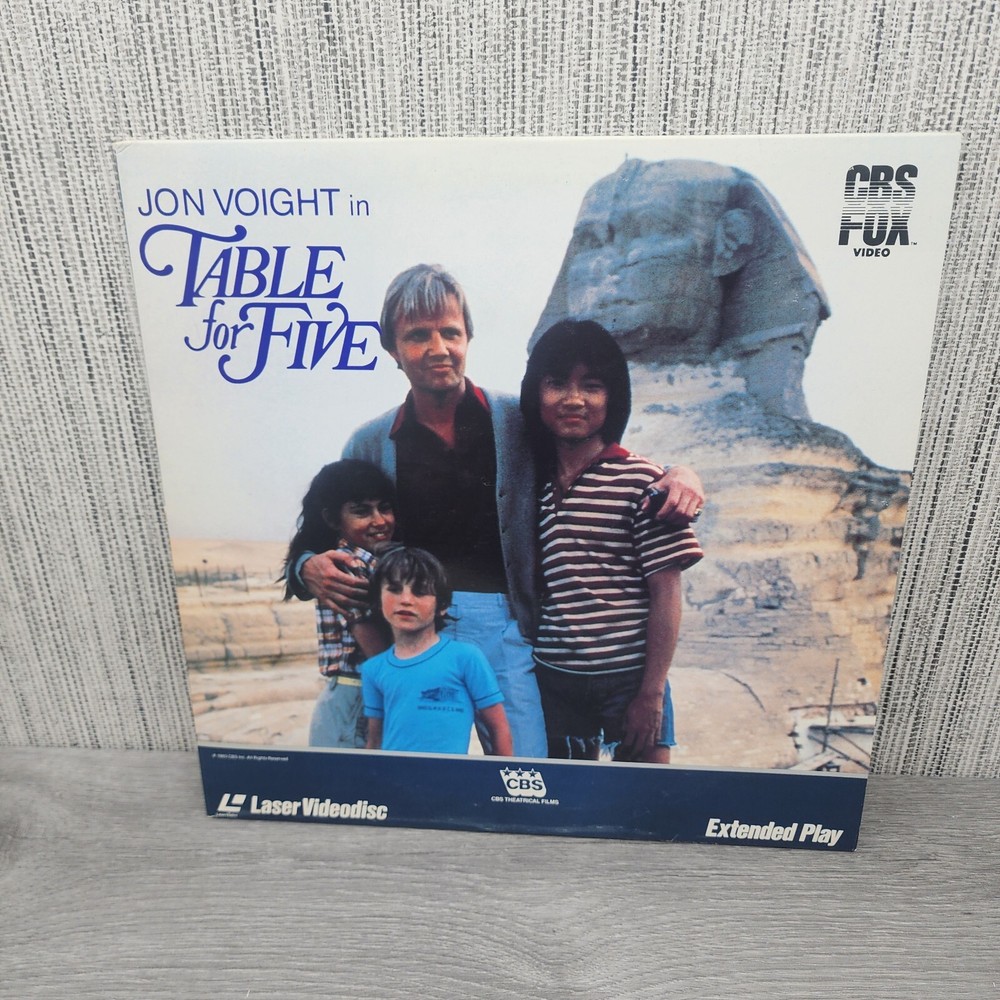 Table For Five Extended Play Laserdisc - Jon Voight