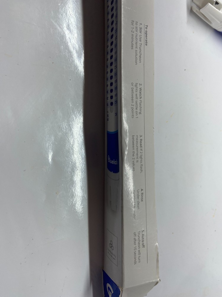 Bluelab Truncheon Nutrient Meter- Untested, Lights Up
