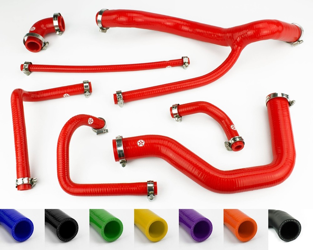 Stoney Silicone Radiator Coolant Hoses fit Land Rover Defender 200TDI RHD 91-94