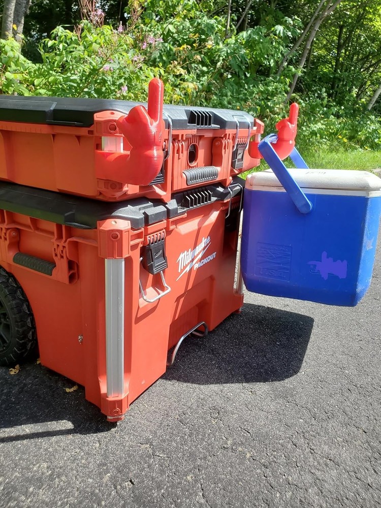 Accessory for Milwaukee packout Tool Box red
