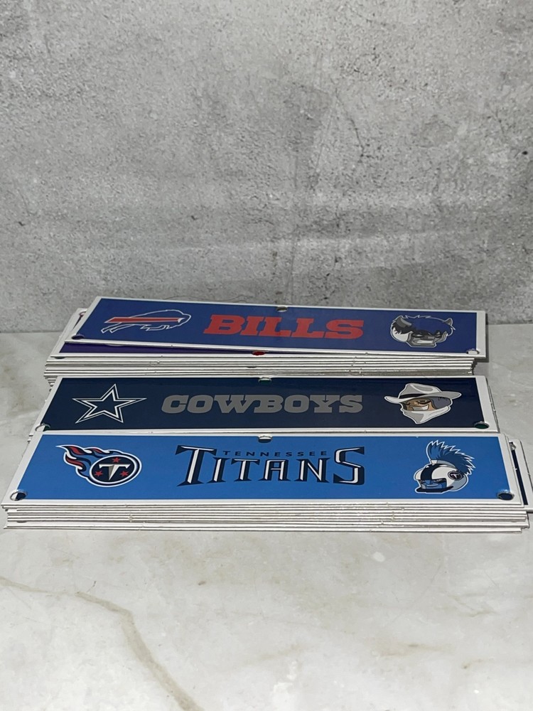 2013 NFL Rush Zone Board Game - Replacement Team Endzones