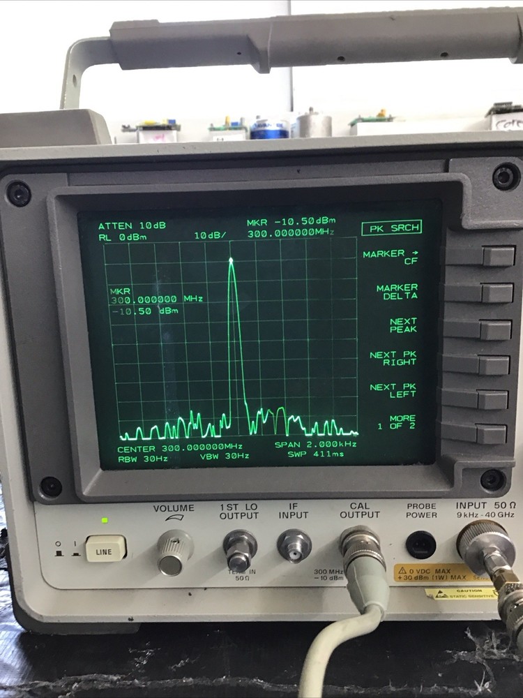 HP Agilent 8564E Spectrum Analyzer 9kHz-40GHz