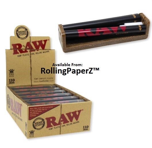 RAW CONE ROLLER Machine - Rolling all sizes 70mm, 79mm and 110mm King Size cones