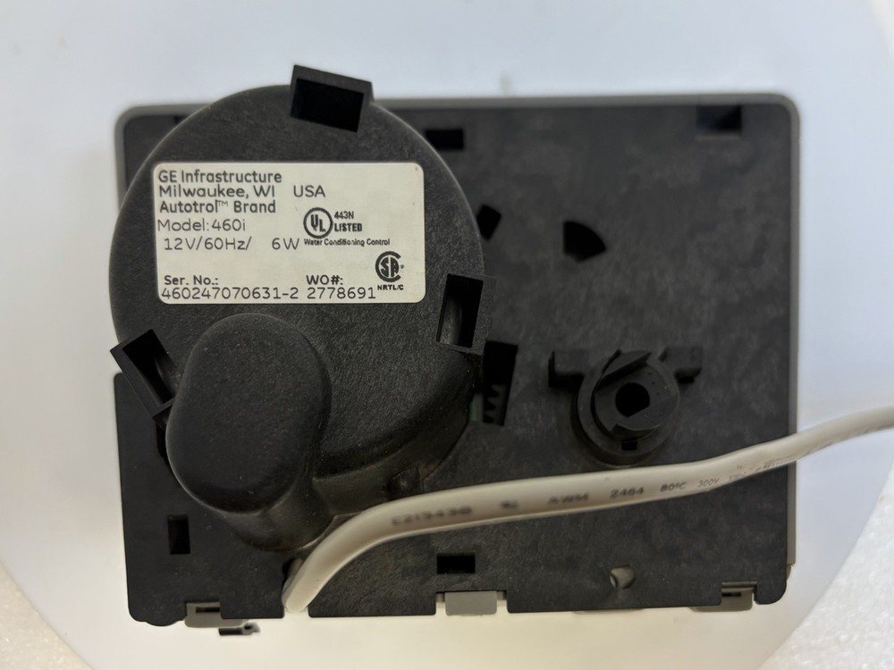 Autotrol 460i Pentair Water Softener 12V Timer Clock Only. Please Read.