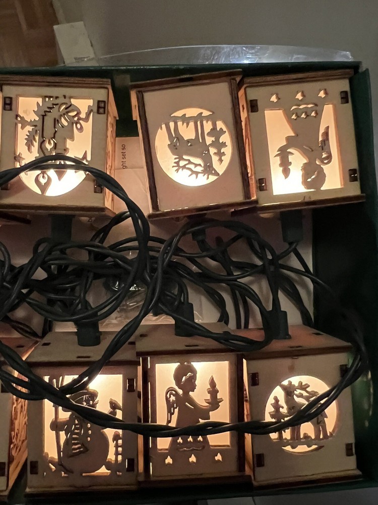 KURT ADLER 10 LIGHTS NOVELTY SET TESTED