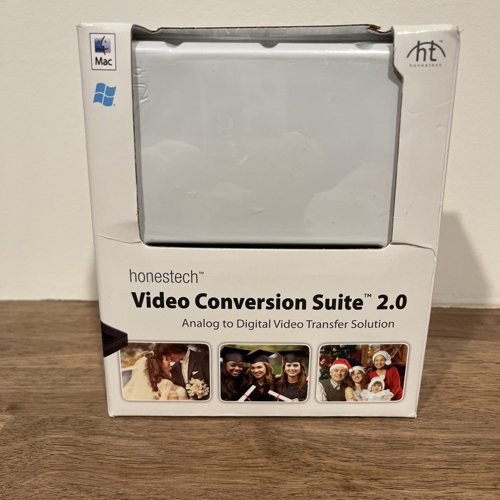Open Box  Vidbox Video Conversion Suite Analog to Digital Transfer Mac PC VCS2S