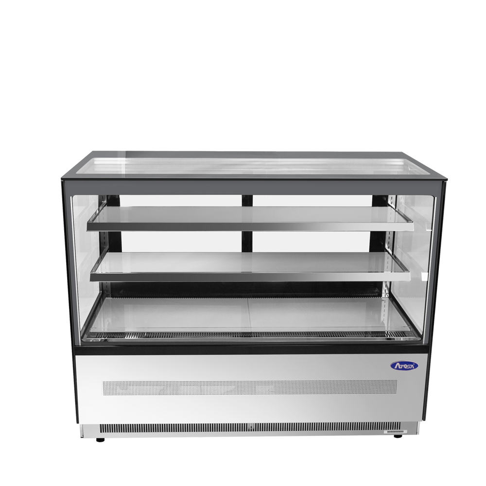 Atosa RDCS-60, 60" Floor Model Refrigerated Square Display Cases