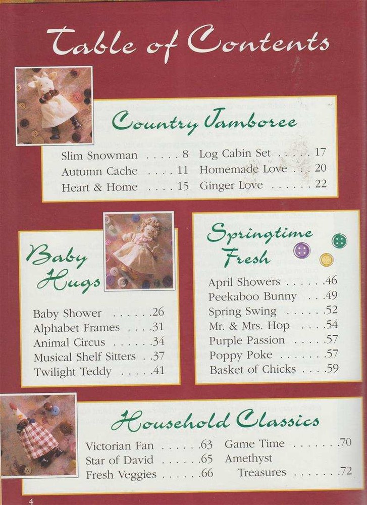 HB HEARTWARMING PLASTIC CANVAS TONS OF GREAT PROJECTS!!!