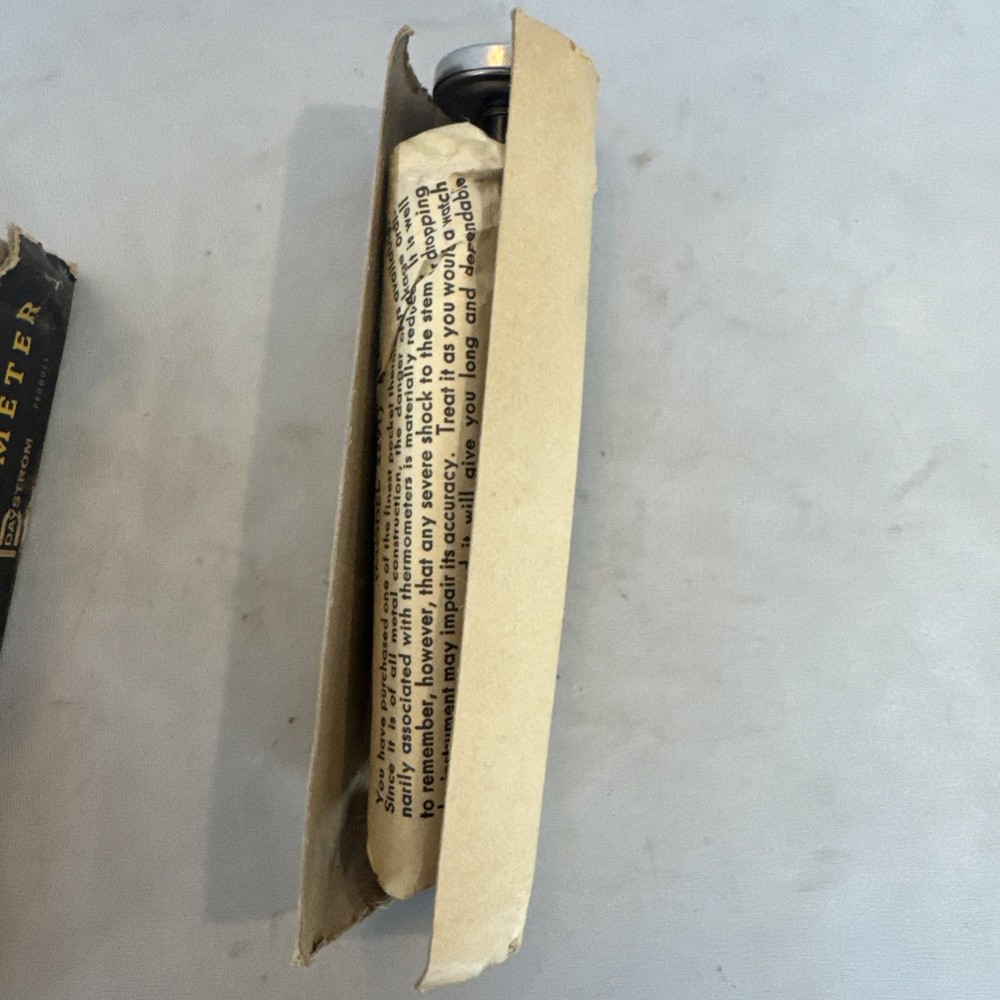 Weston Thermometer In Original Box