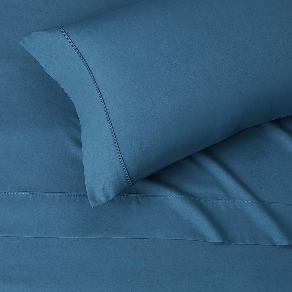Super Soft Microfiber Bed Sheet Set - Deep Pockets - Easy Care - Twin, Dark Teal