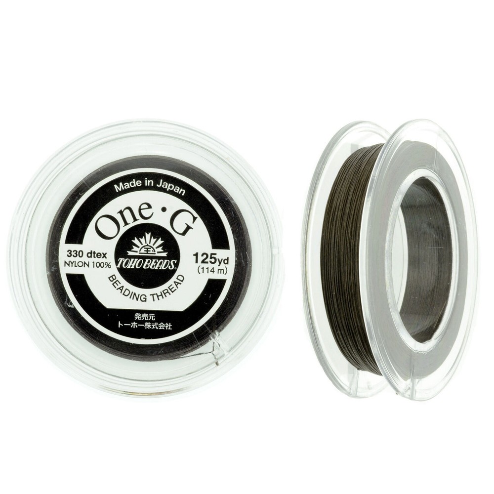 Brown One-G Toho Beading Thread 50/125/250yd