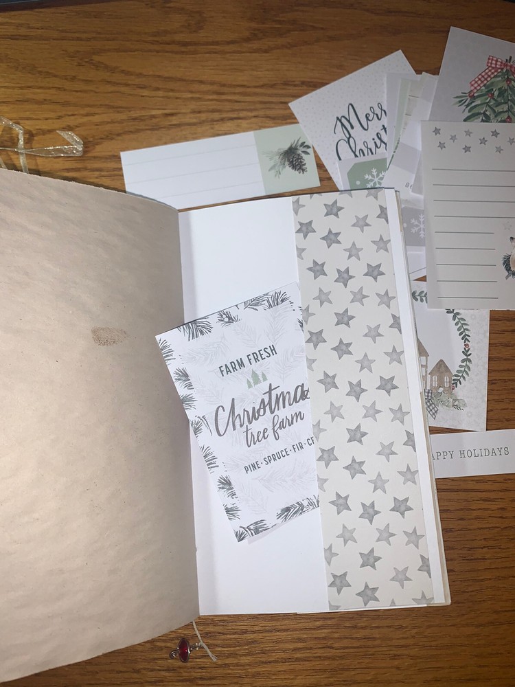 Handmade Christmas Junk Journal