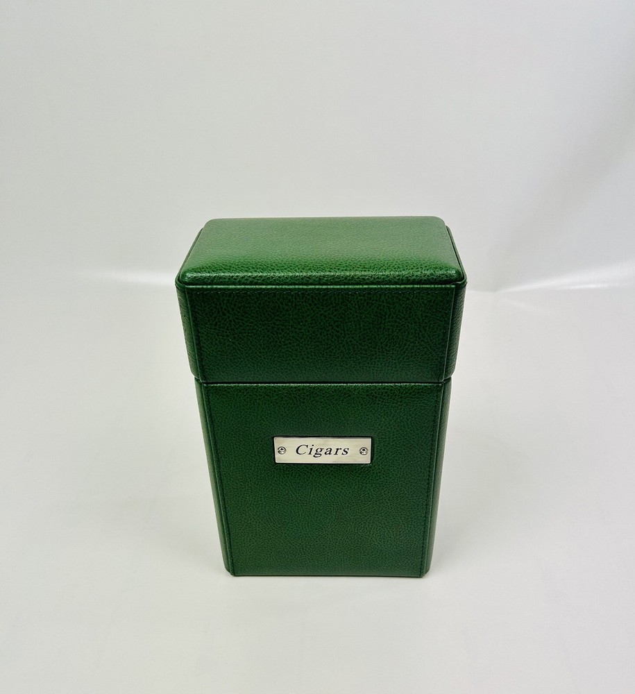 Renzo Romagnoli Luxury Cigars Leather Box.