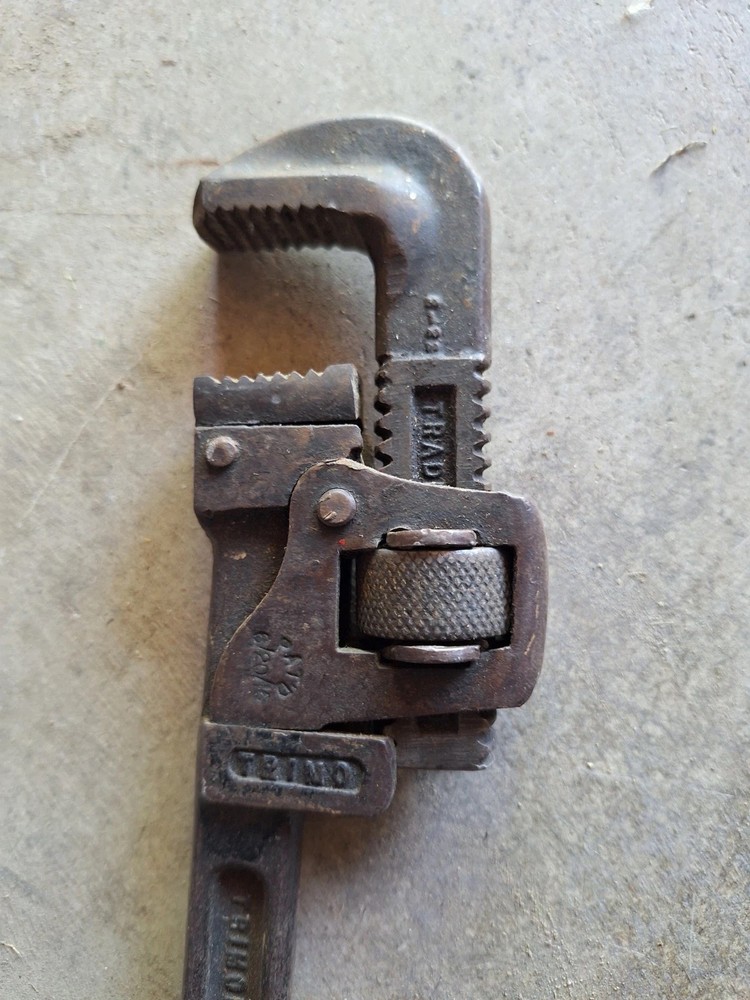Vintage Trimo #10 quick release pipe wrench