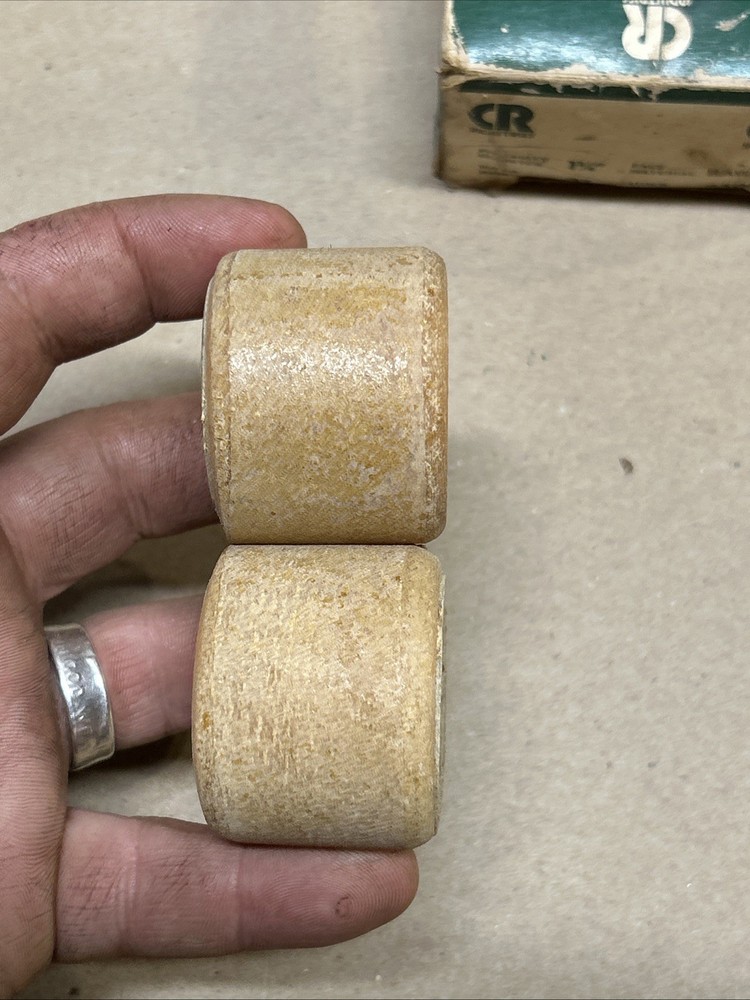 2 CR Ind. Rawhide Replace Faces For Split Head Hammer #3 PN#650043 1-3/4” Dia