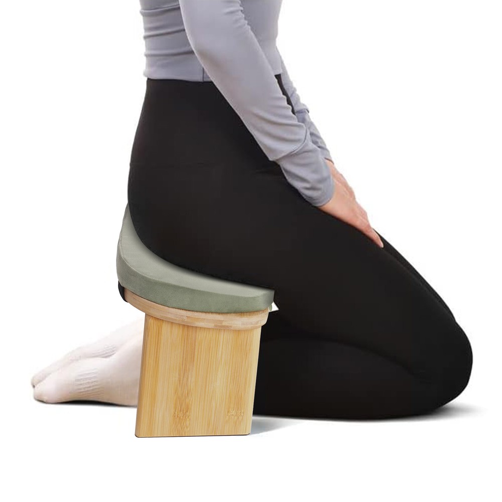 Meditation Bench Foldable Meditation Stool Ergonomic Meditation Bench