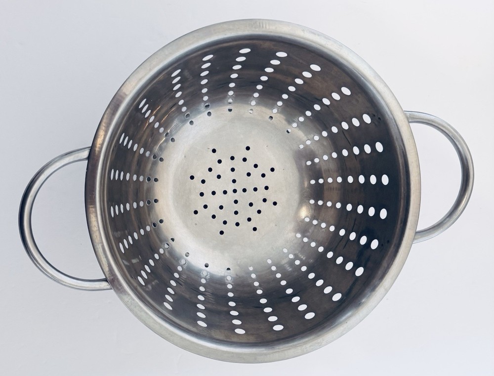 Michael Graves Design Stainless Strainer Colander Footed Handled