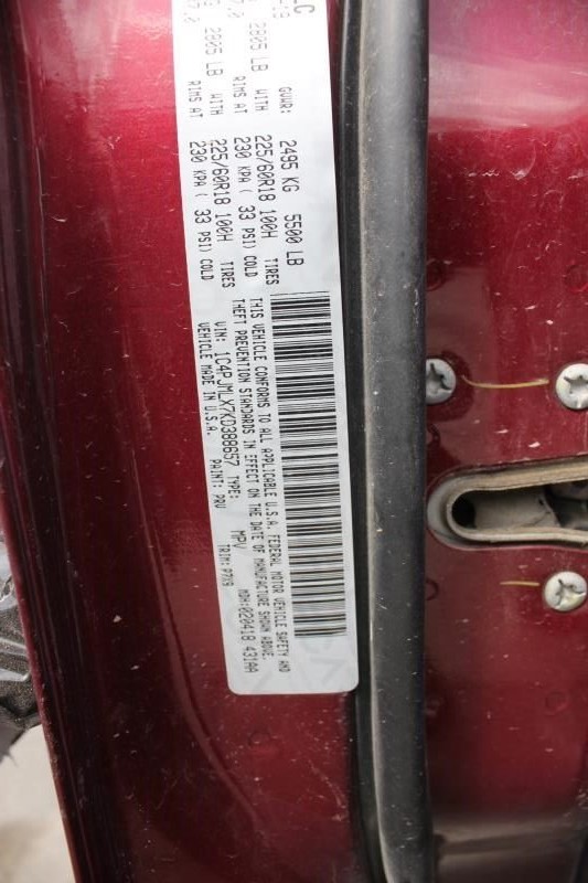 CHEROKEE 2019 Speedometer 537108