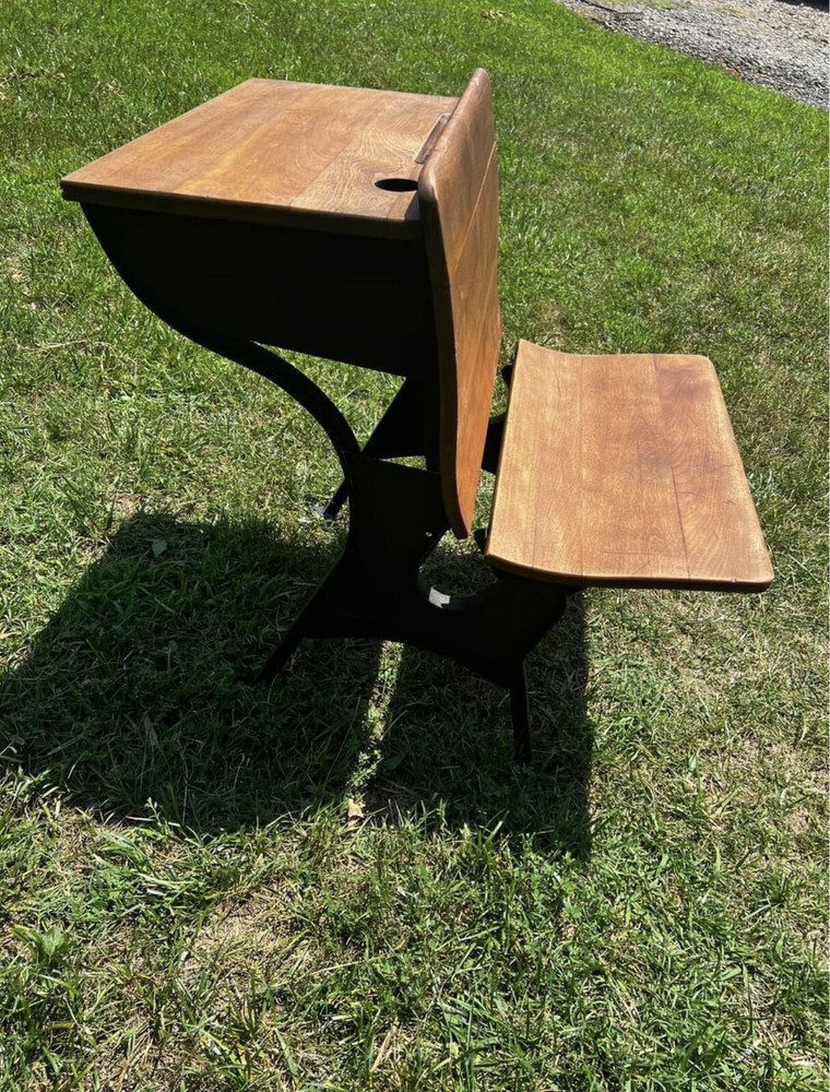 Antique Student Desk
