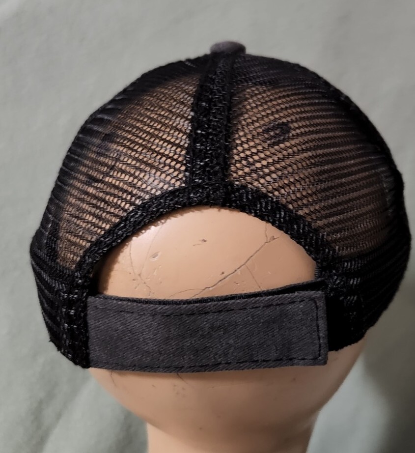 Foo Fighters Distressed Black Mesh Vintaged Trucker FOO FIGHTERS Hat