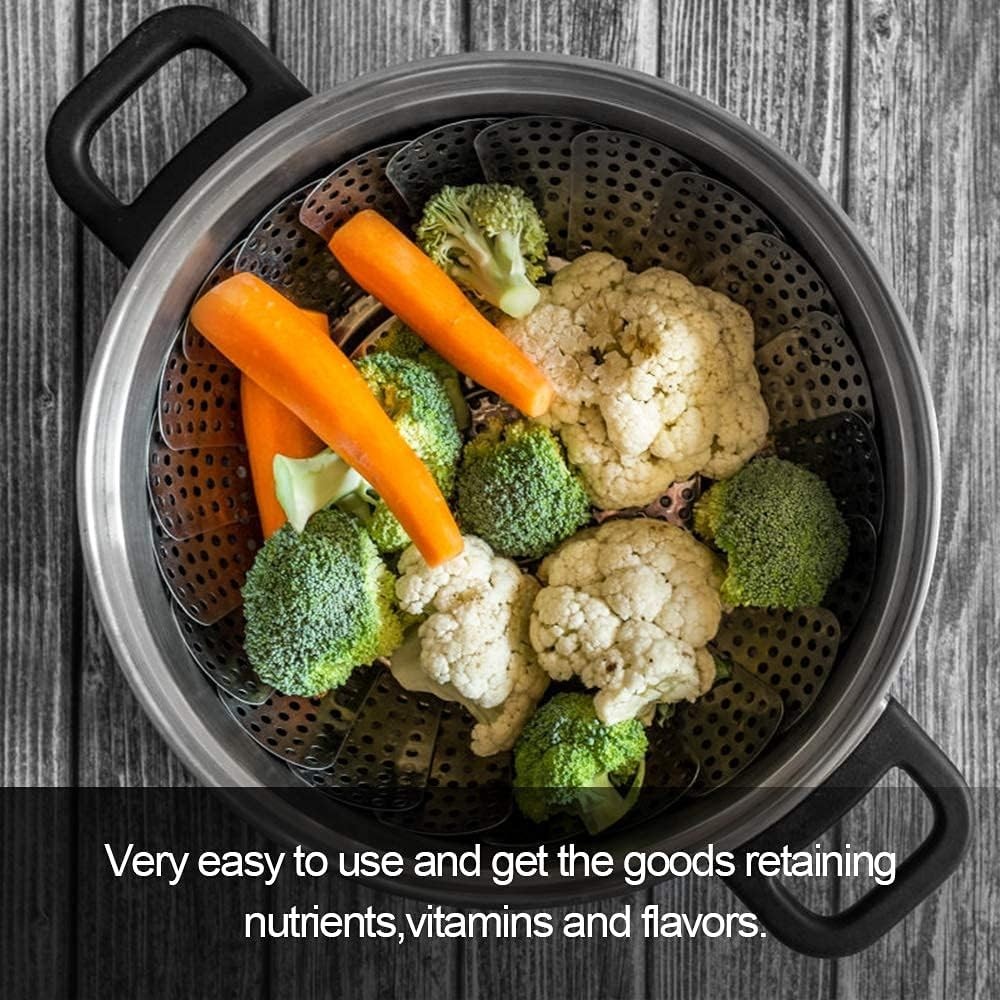 Expandable Vegetable Steamer Basket