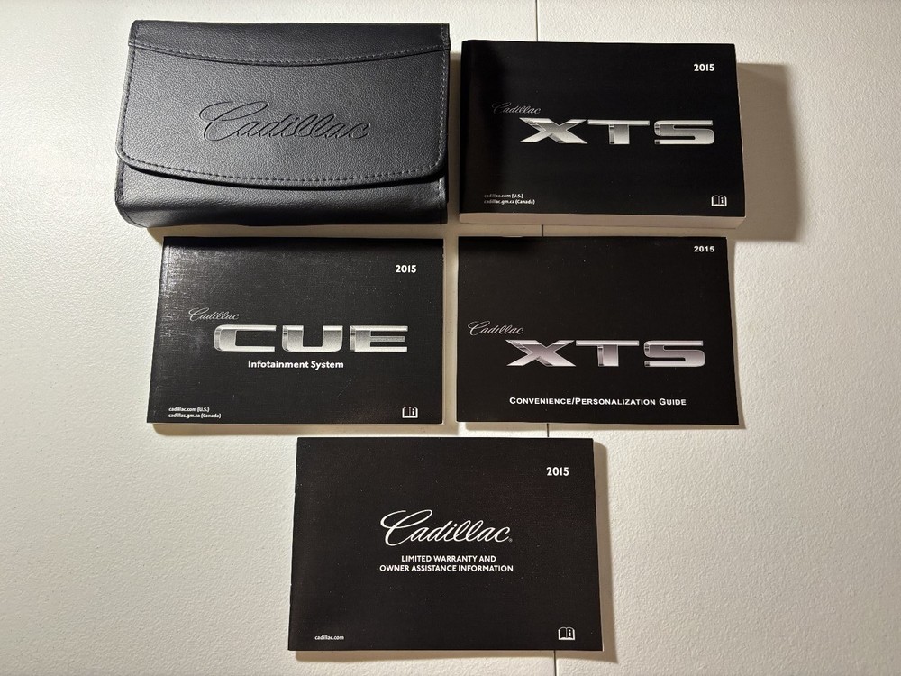 2015 Cadillac XTS Owner Manual OEM Set