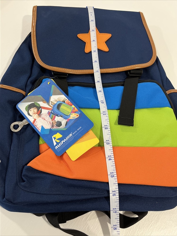 Ruipai Backpack Zip Pockets Multicolor