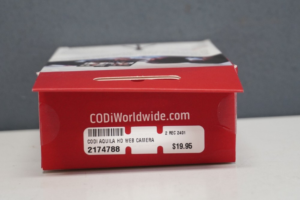 Codi A05024 Aquila HD 1080P Webcam