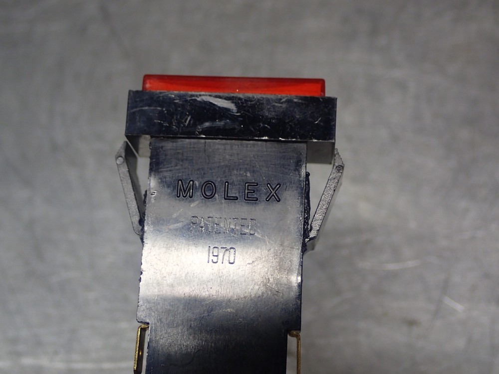 Molex 1820M 125V Panel Mount Pushbuttons (Developer) New Old Stock See All Pics