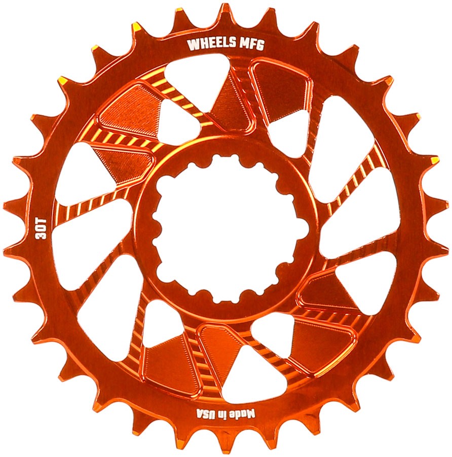 3-Bolt Direct Mount Hyperglide+ Chain Compatible Chainring - Wheels