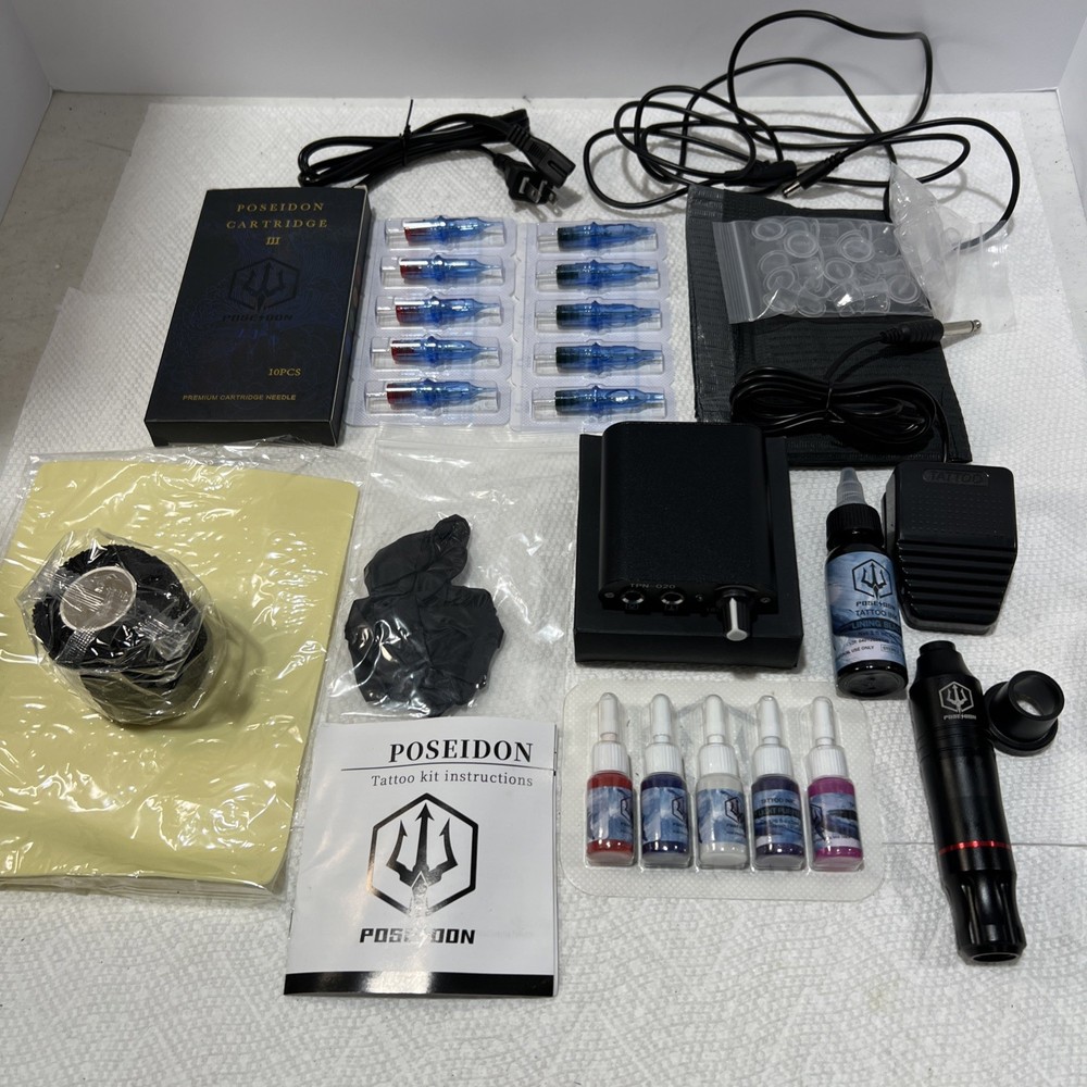 Poseidon Tattoo Kit New B5