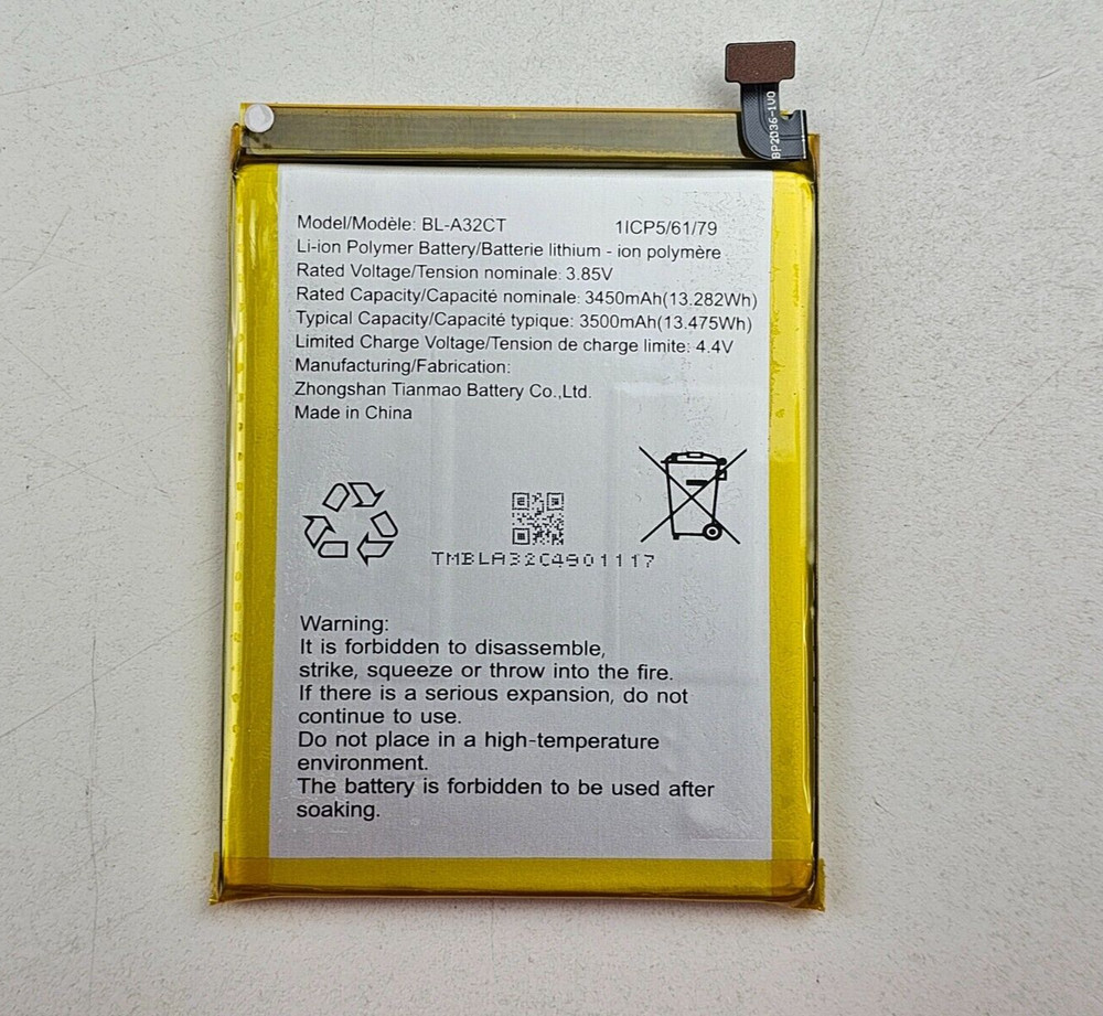OEM BL-A32CT Internal Battery Part for Cricket Vision Plus SL100EA