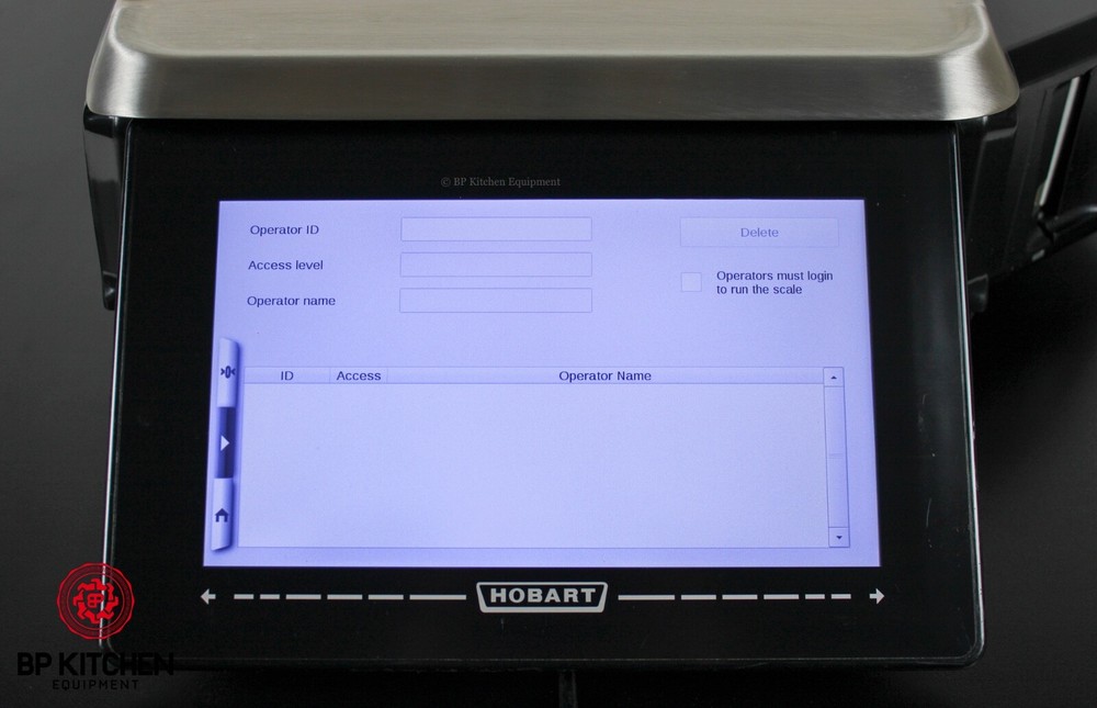 Hobart HTi Scale With Printer, New Operator Screen & No Customer Display