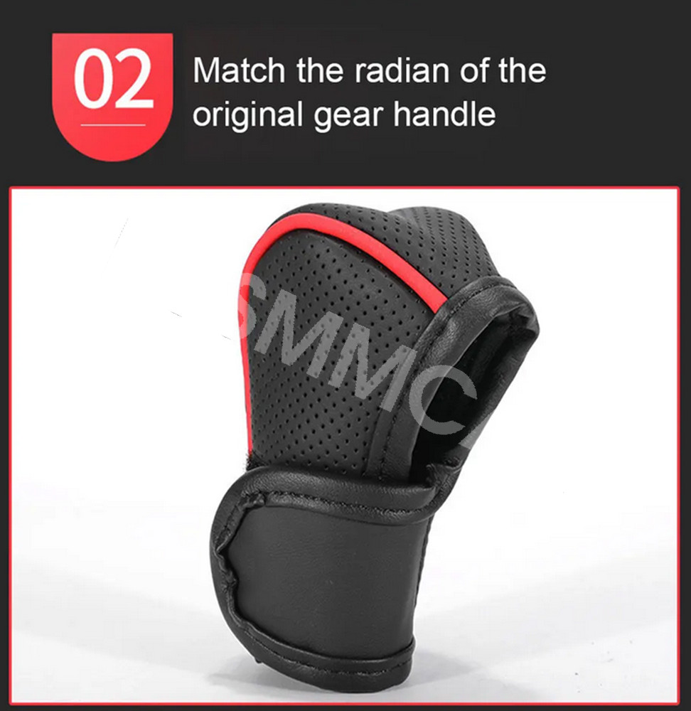 Car Gear Shifter Collar Sleeve Shift Knob Cover Protector Interior Replace