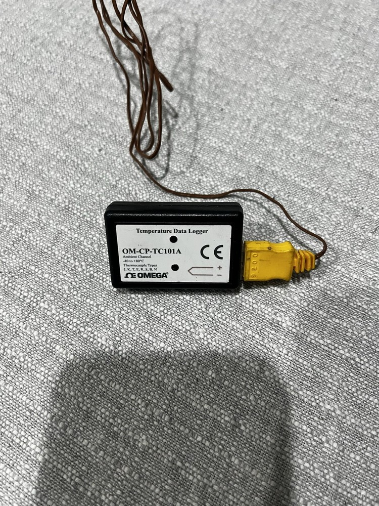 “USED” Omega OM-CP-TC101A Temp Data Logger  W/probe