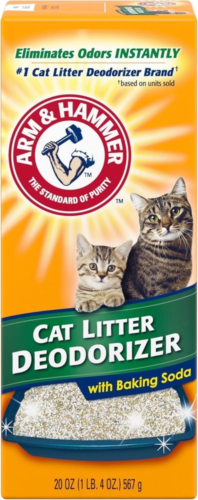 ARM & HAMMER Cat Litter Deodorizer Double Duty, 20 oz, 1 Pack