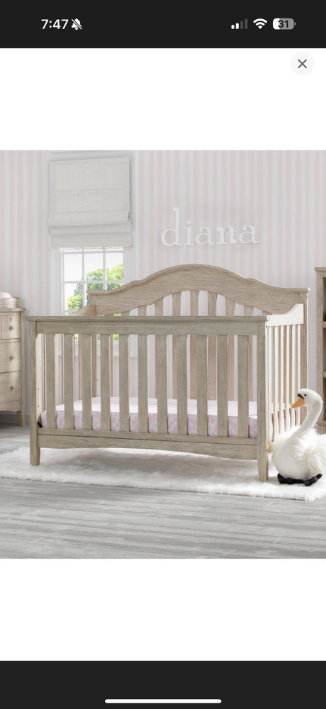 Delta 6 in 1 Crib