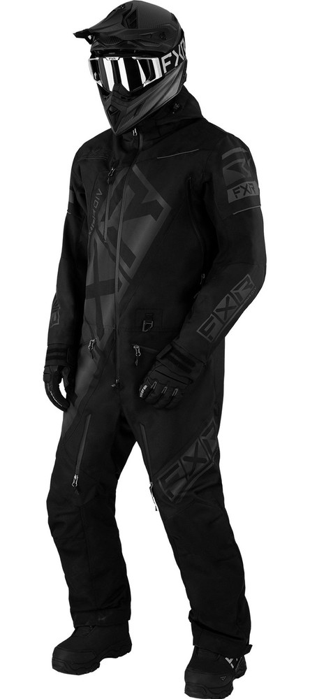 FXR CX Lite Mens Snow Monosuit Black Ops