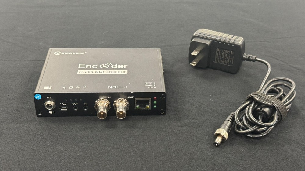 Kiloview E1 Wired SDI Video Encoder | NDI-HX, IP Streaming