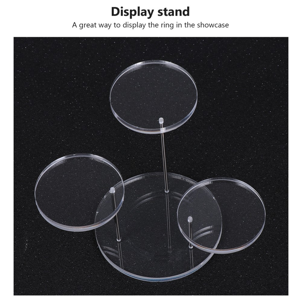 Display Stand Acrylic Display Rack Multilayer Stand for Home Store