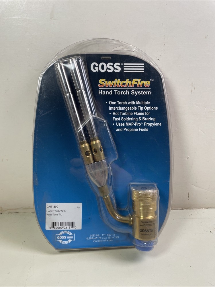 NEW Goss SwitchFire Hand Torches - GHT-200