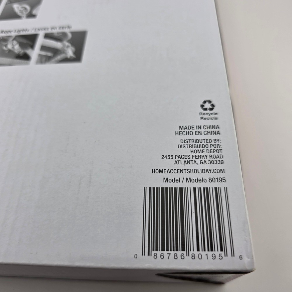 Christmas Lights Assorted Bundle Clear White Wire 280 Lights 75 Clips