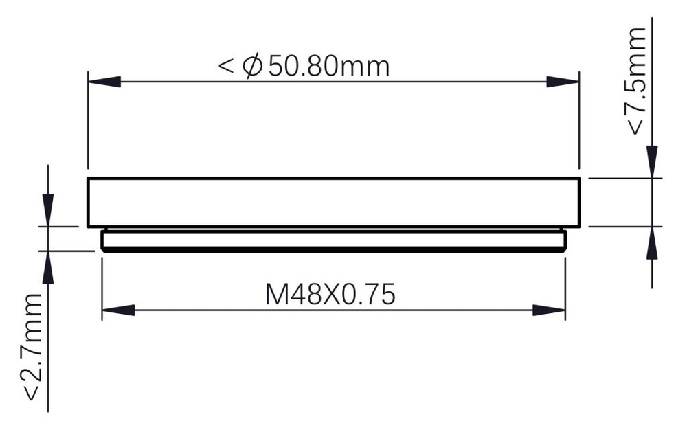 ZWO Filter Drawer for Canon EOS Lens # FD-EOS