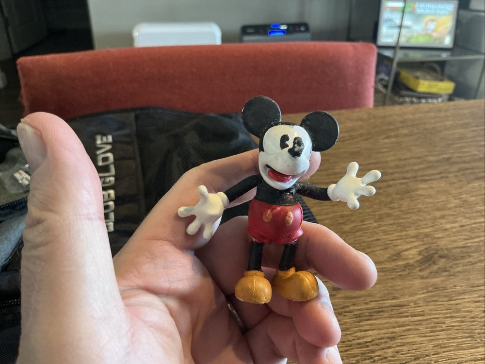 Vintage DisneyMickey Mouse  Bendable 3” Bendems